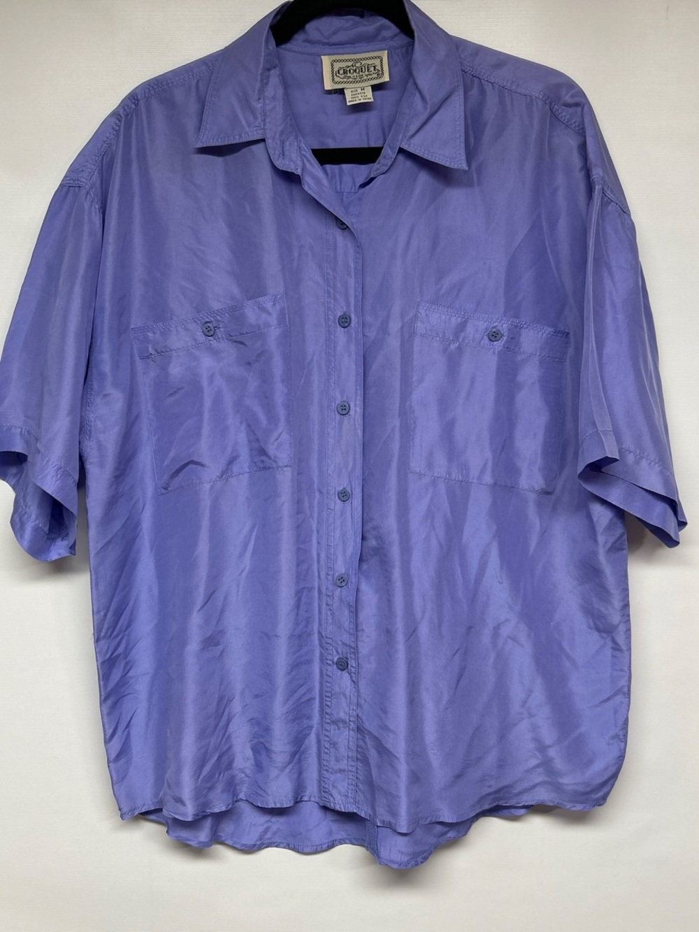 Croquet Lavender Button-Down Shirt